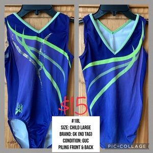 #18L Used Child Large GK Leotard